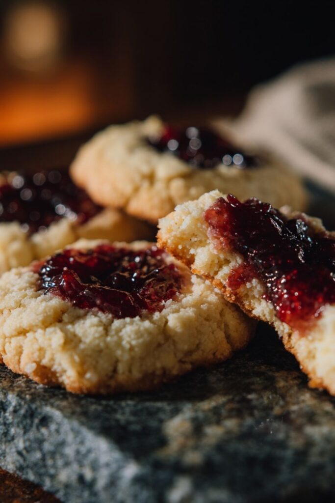 Low Fat Thumbprint Cookies​