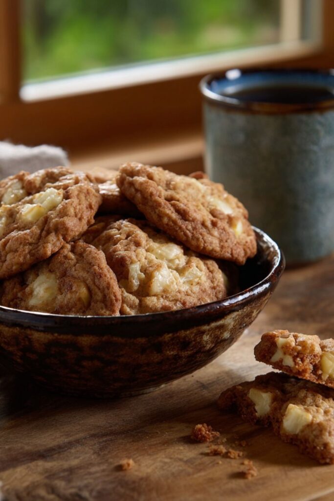 Low Fat Apple Oatmeal Cookies​