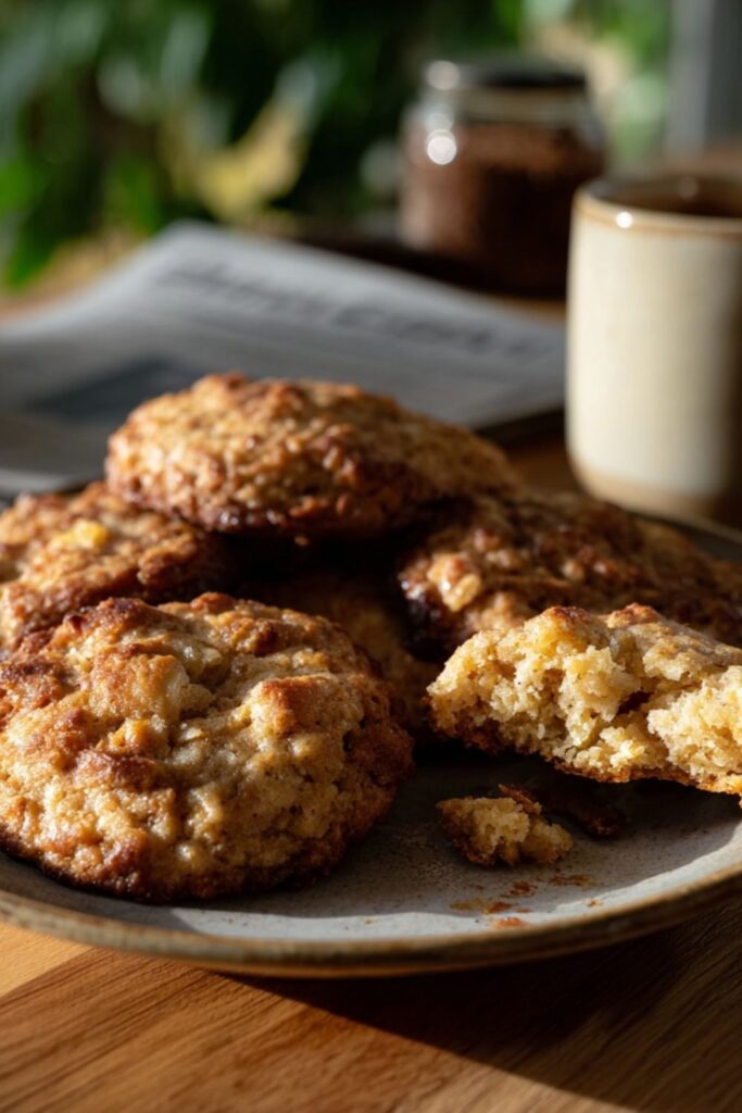 low fat banana cookies​