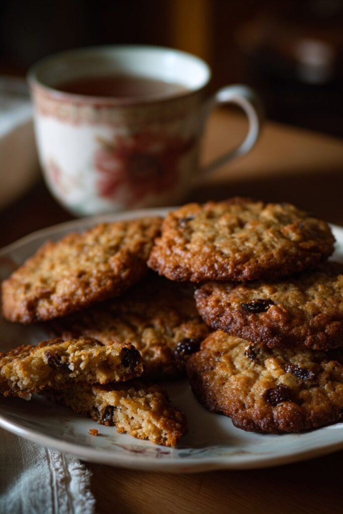 Low Fat Oatmeal Raisin Cookies​