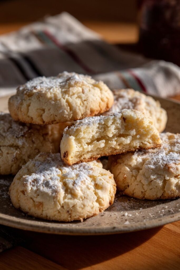 Low Fat Shortbread Cookies
