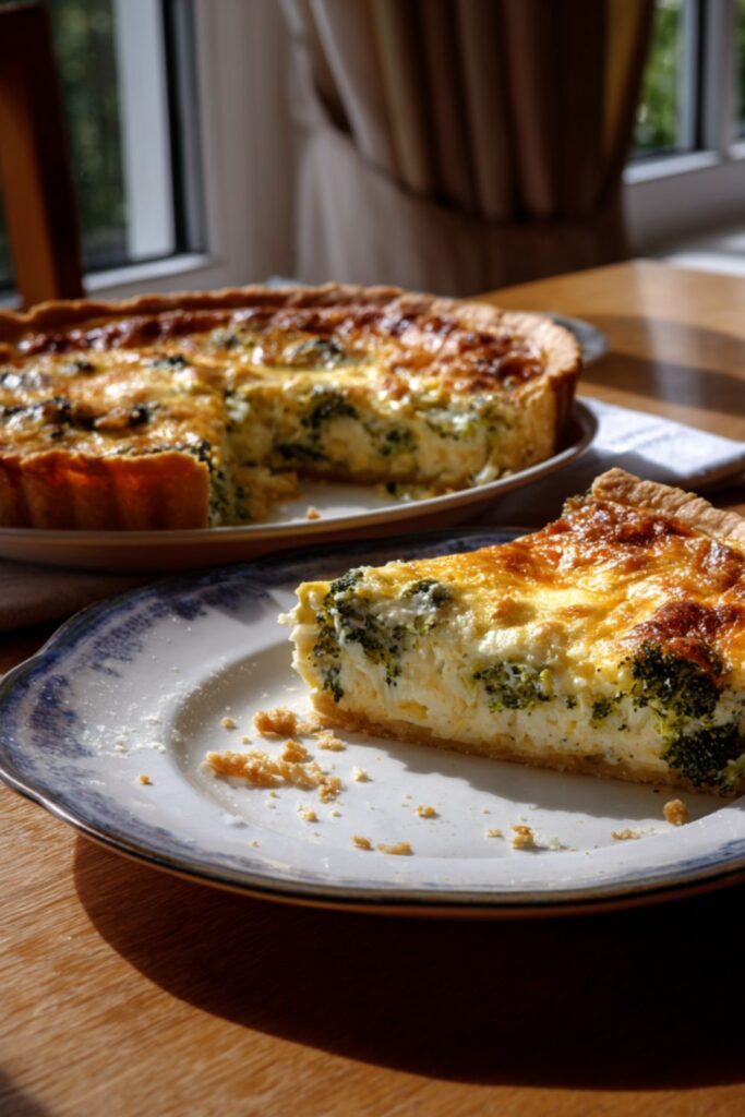 Low Fat Broccoli Quiche