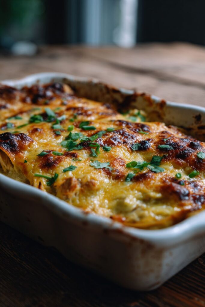 Low-Fat Chicken Enchilada Casserole Recipe