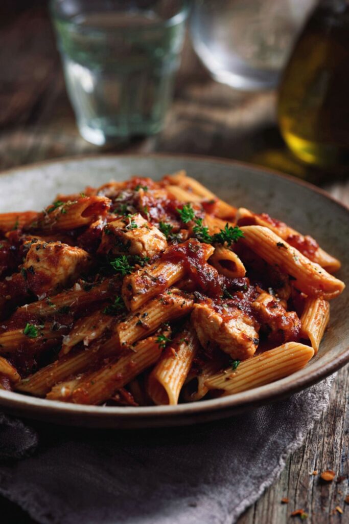 Low Fat Chicken Penne Pasta Recipe