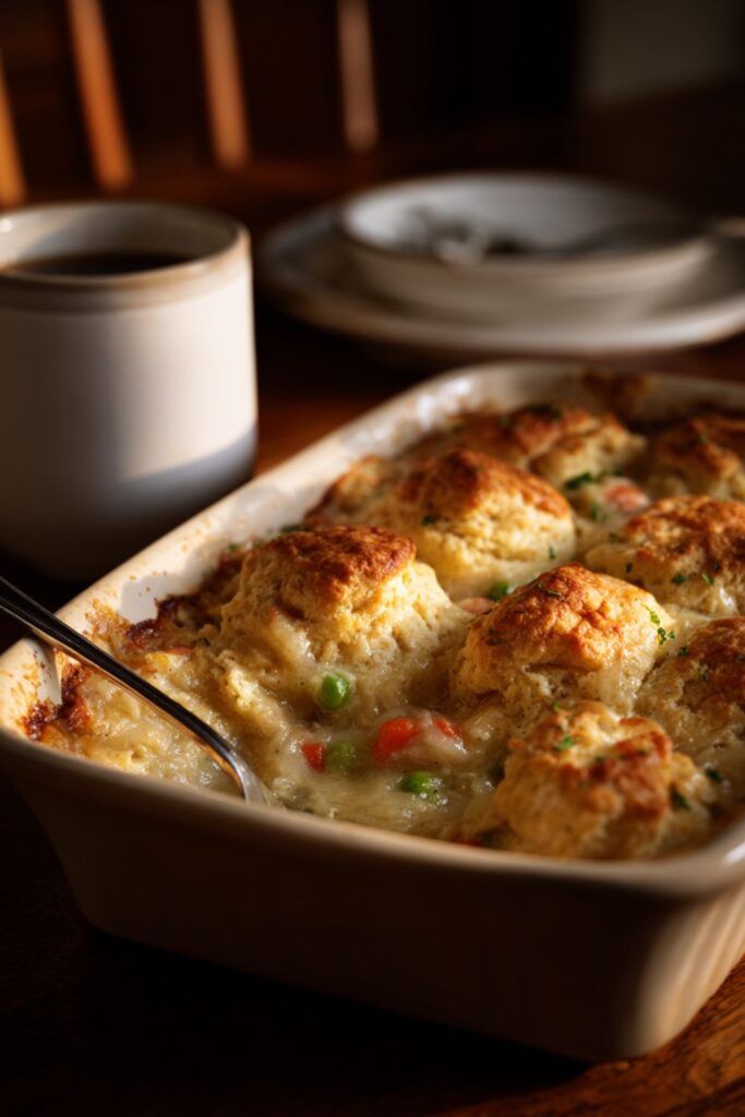 Low-Fat Chicken Pot Pie Casserole Recipe