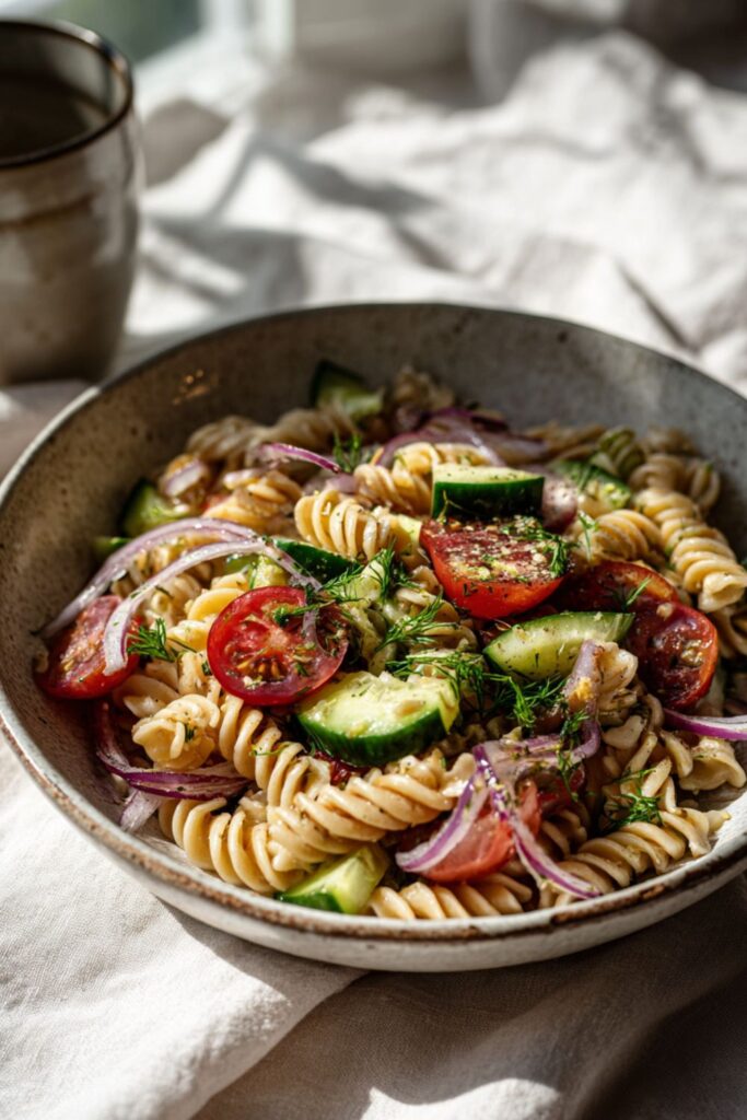 Low-Fat Pasta Salad Recipe