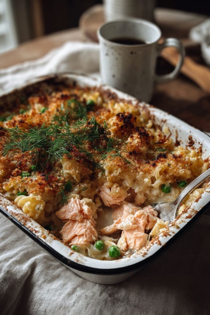Low Fat Salmon Casserole