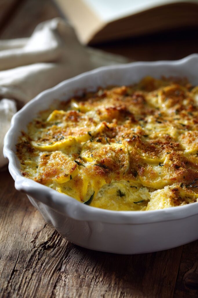 Low-Fat Squash Casserole Recipe
