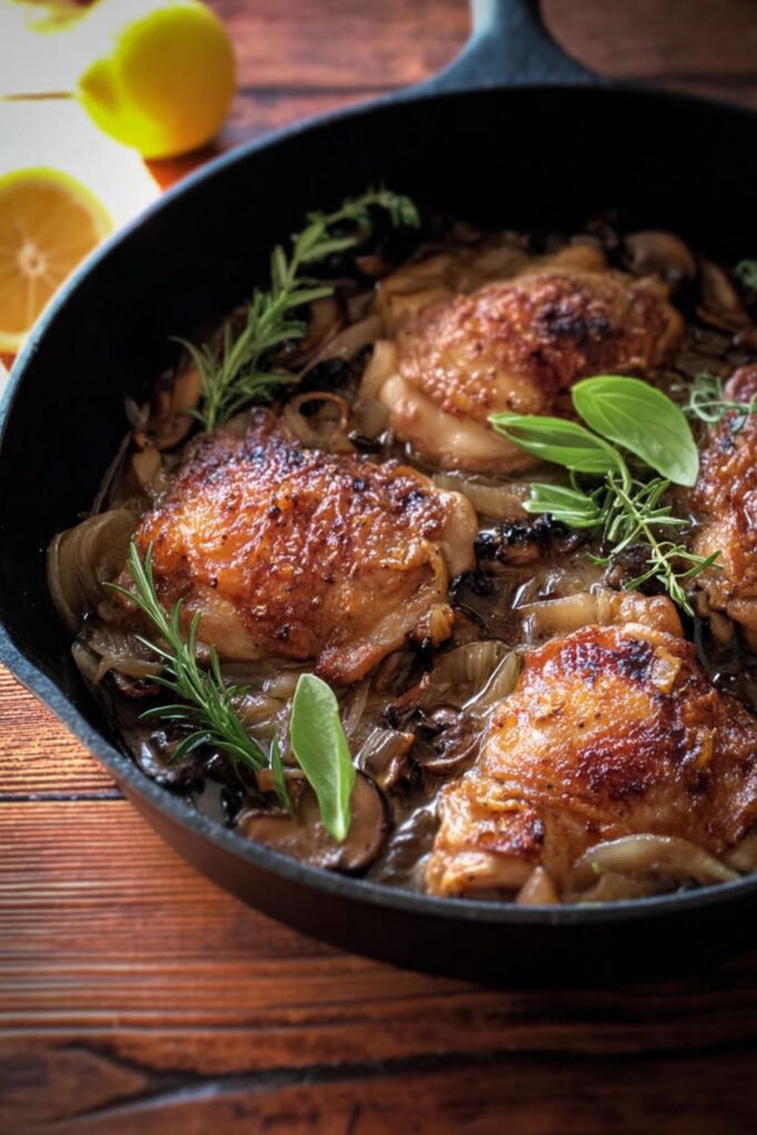 Wine Roasted Chicken