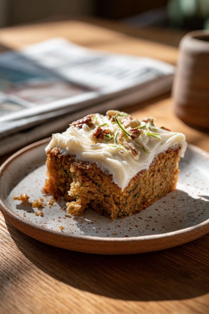 Zucchini Cake Recipe