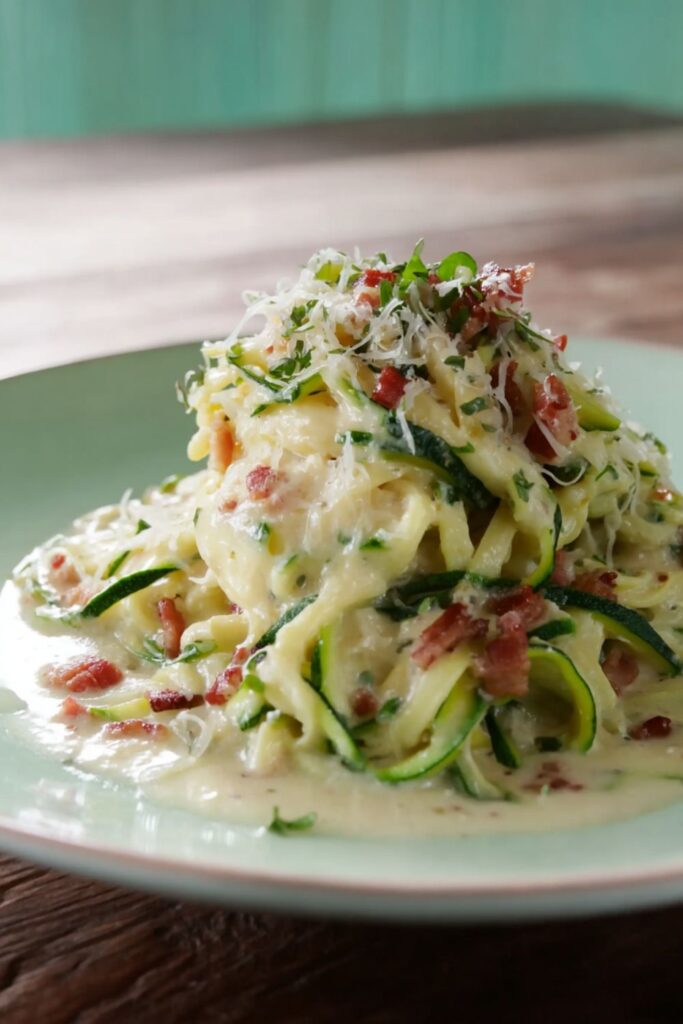 Zucchini Carbonara Recipe