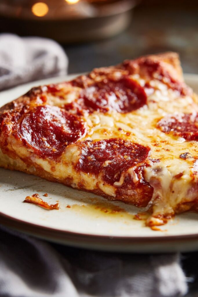 Triple Pepperoni Pizza Recipe