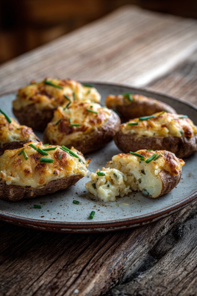 Twice-Baked New Potatoes Recipe