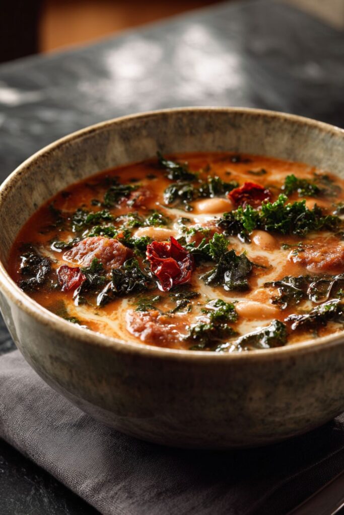 White Bean and Sausage Soup Recipe