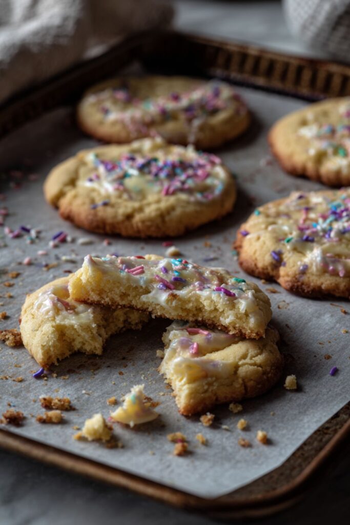 White Chocolate Shortbread Cookies Recipe