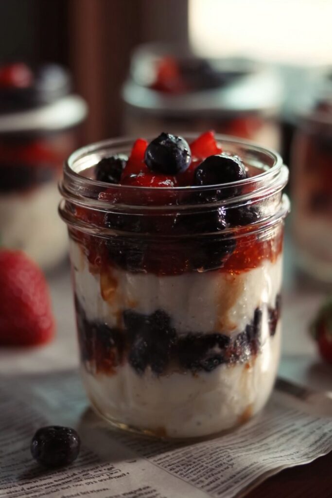 Vanilla Berry Yogurt Parfaits Recipe