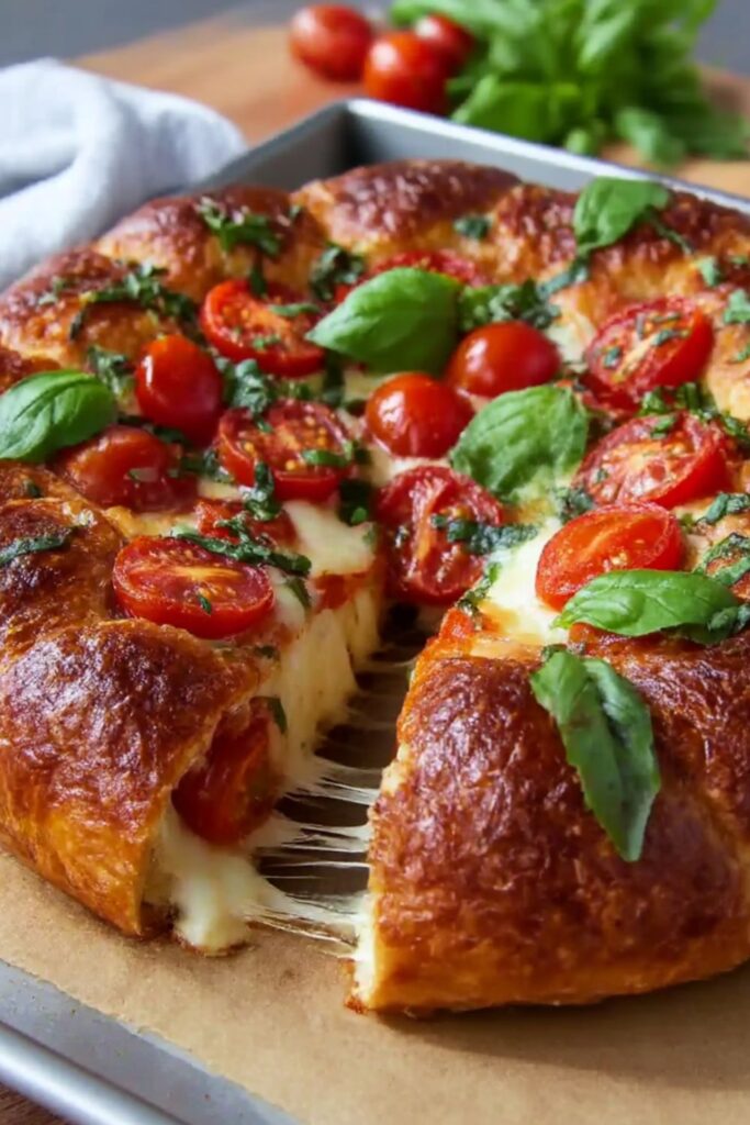 Stuffed Pizza Crust Recipe