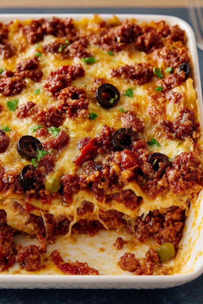 Supreme Pizza Lasagna Recipe