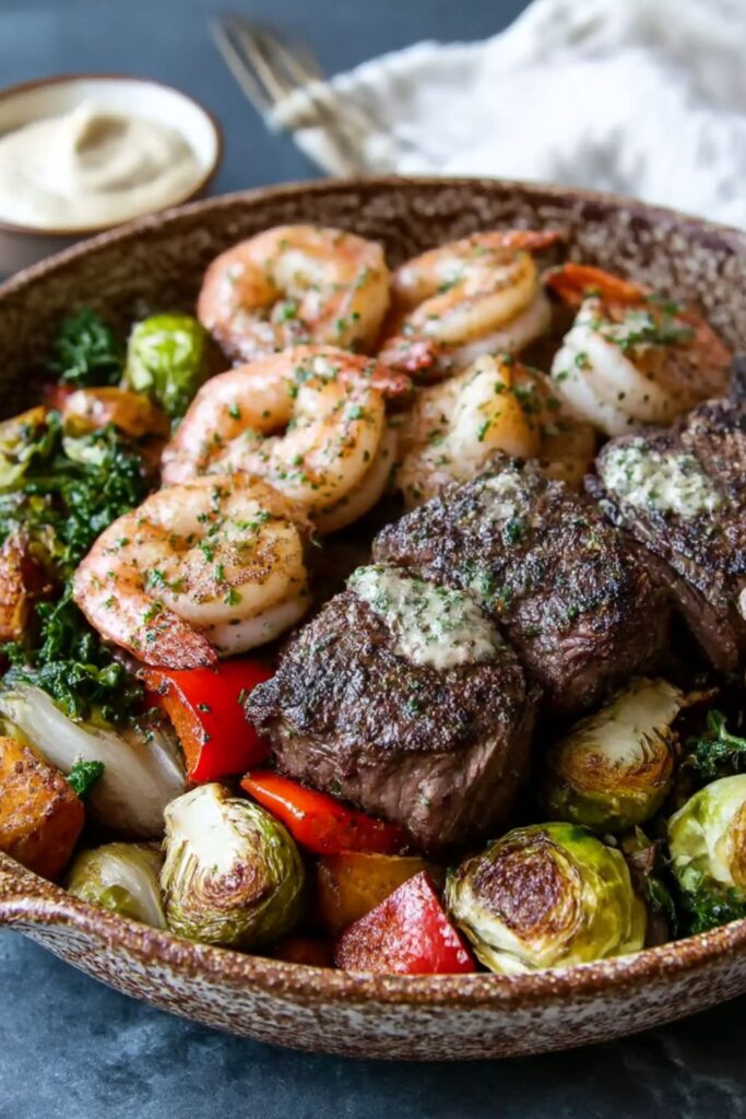 Surf & Turf Skillet Recipe