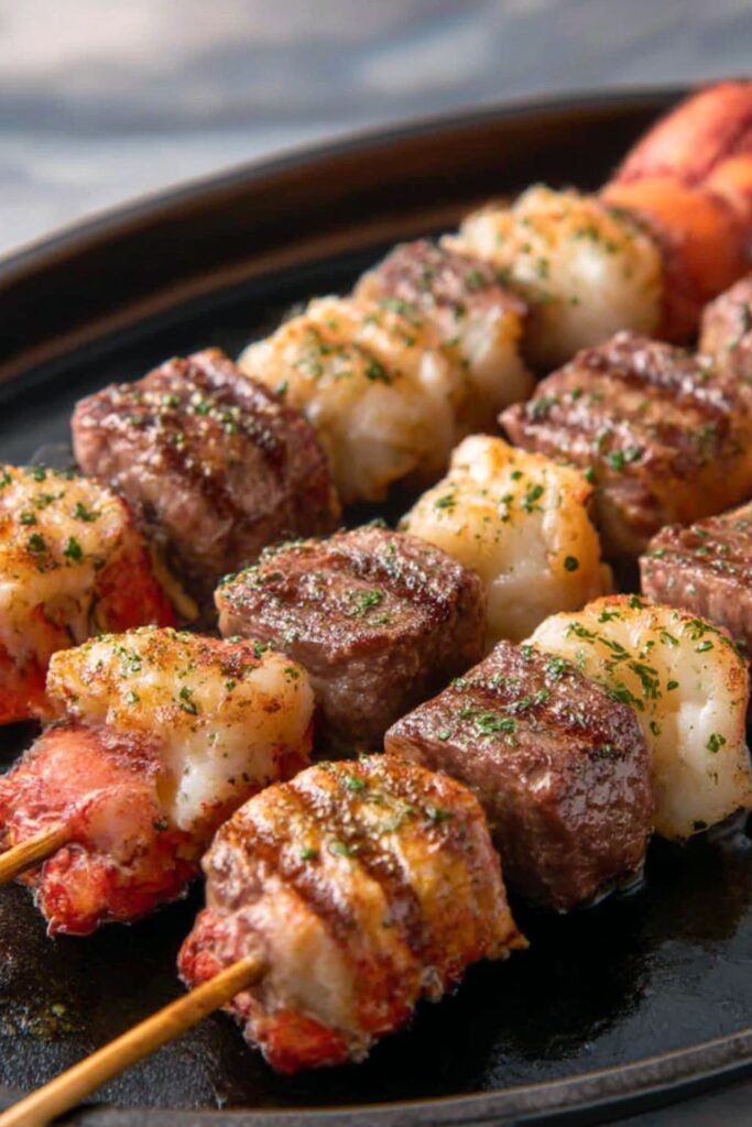 Surf And Turf Skewers Recipe