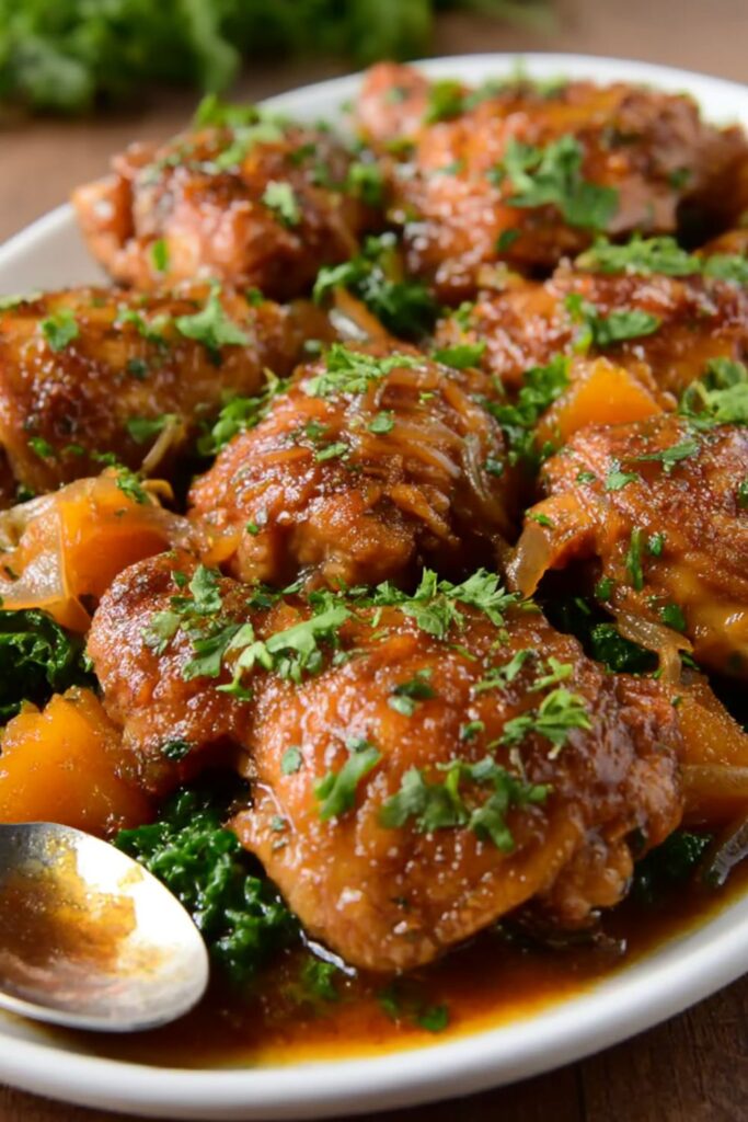 Sweet Heat Chicken Thighs Recipe