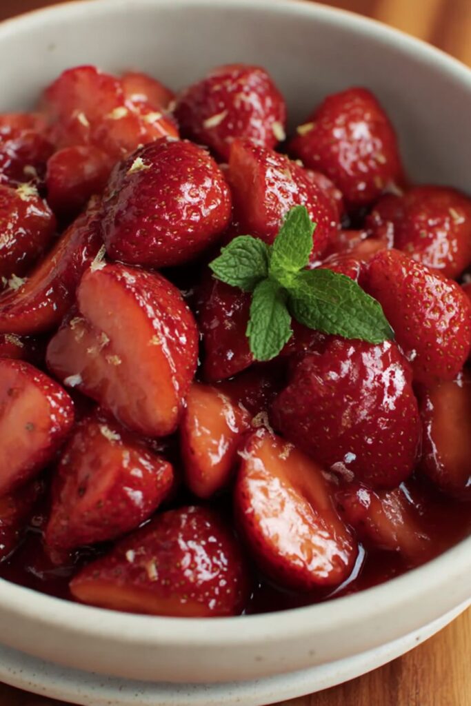 Sweet Strawberries Recipe