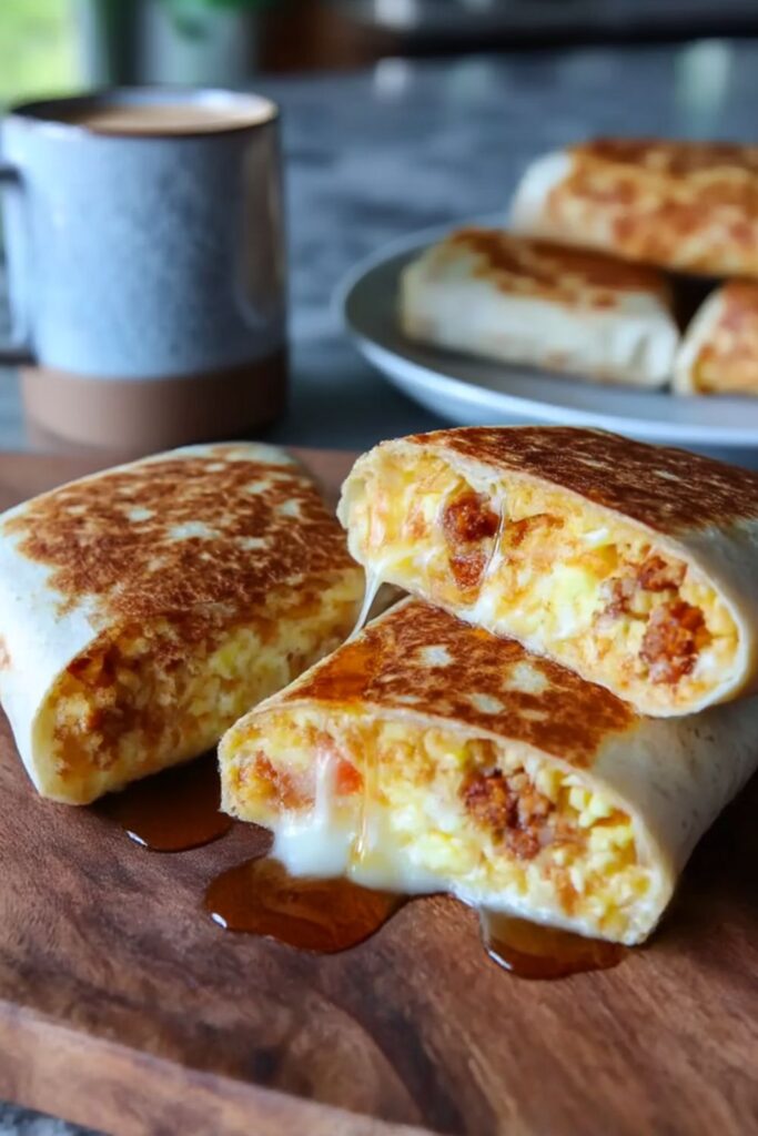 Sweet And Savory Breakfast Wraps Recipe