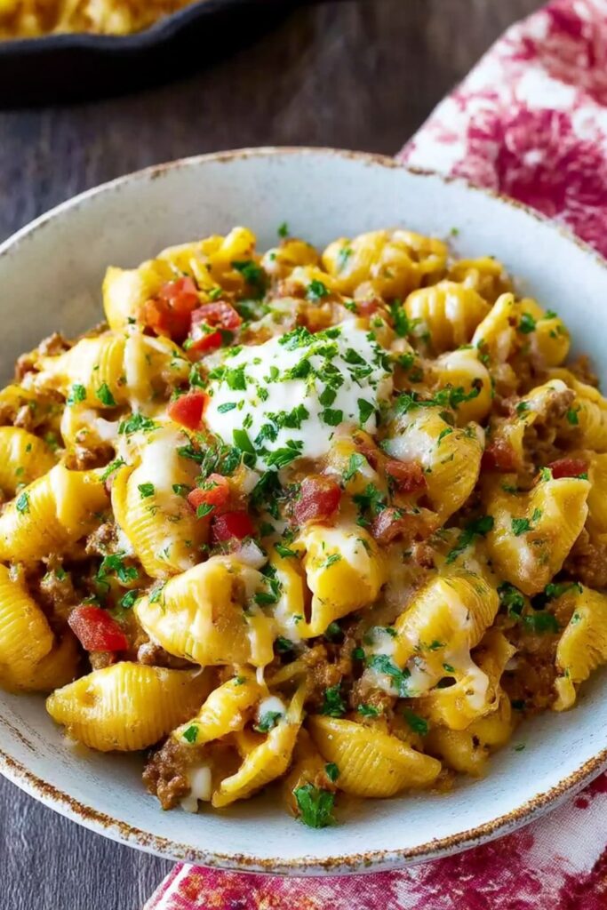 Taco Shells and Cheese Recipe