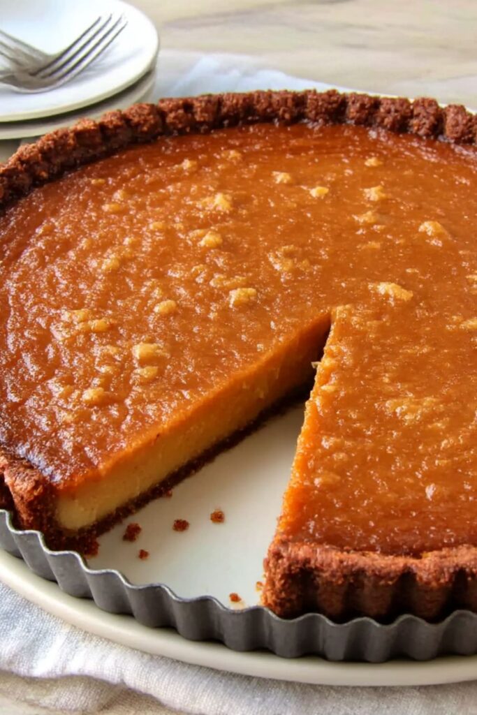 Ginger Pumpkin Tart Recipe