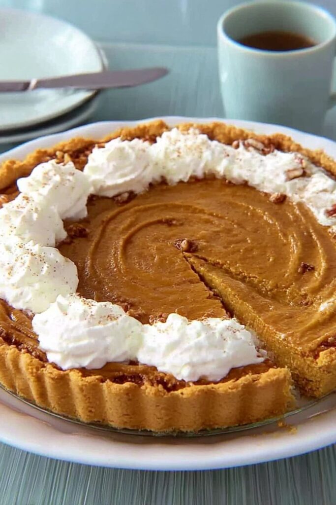 Low Carb Praline Pumpkin Pie Recipe