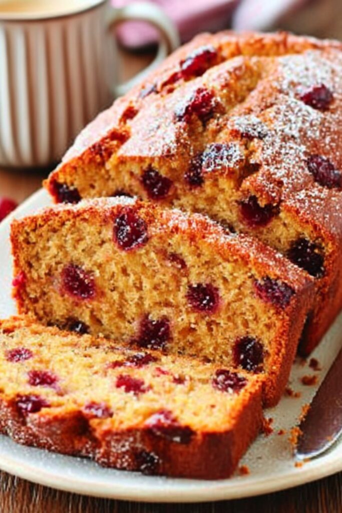 Cranberry Pumpkin Bread Recipe