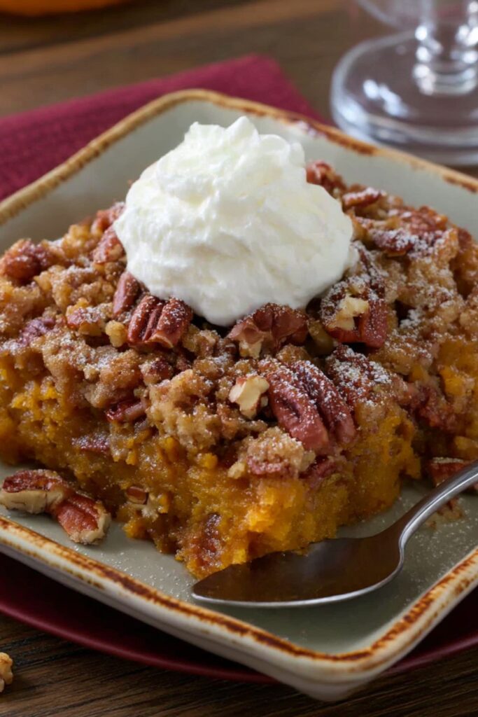Pecan Pumpkin Crunch Recipe