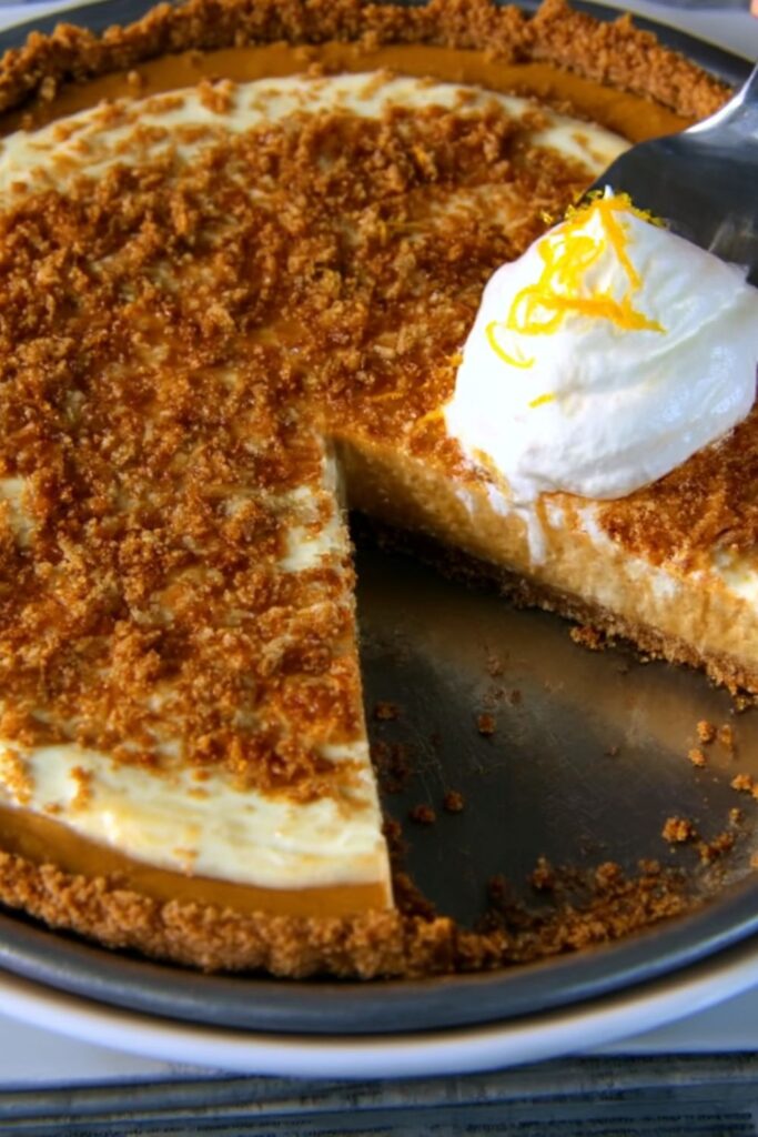 Pumpkin Banana Mousse Tart Recipe