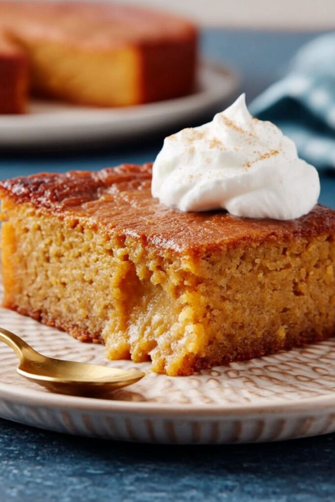 Pumpkin Gooey Butter Cake Recipe