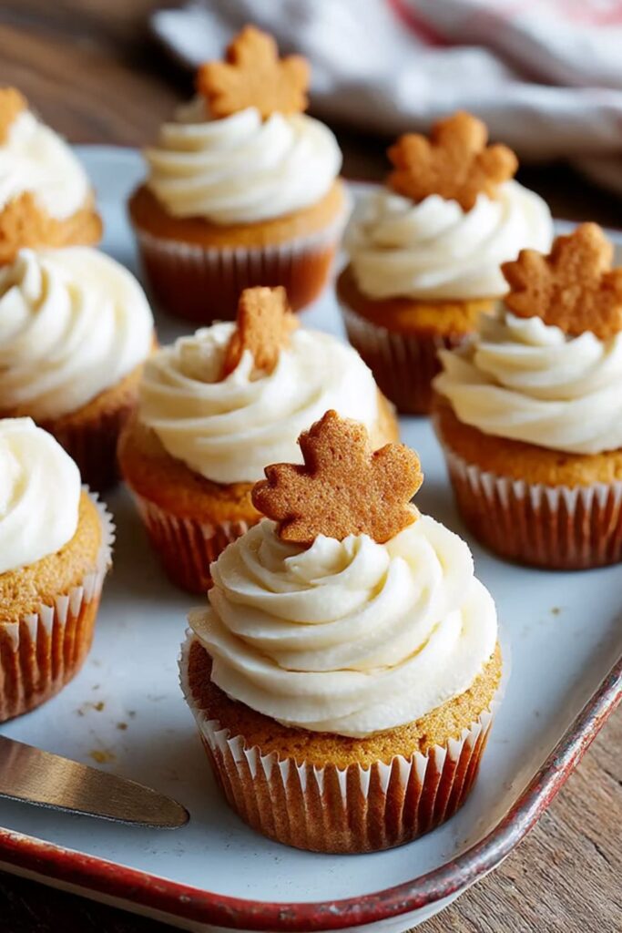 Pumpkin Pie Cupcakes Recipe