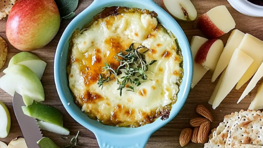 Baked Fontina Cheese Board