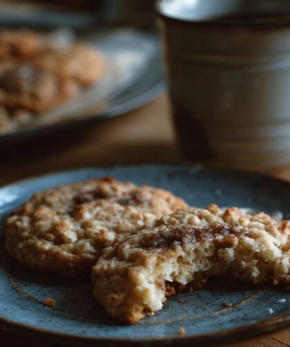 Low Fat Oatmeal Cookies With Yogurt​
