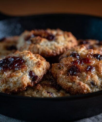 Low Fat Oatmeal Cranberry Cookies​