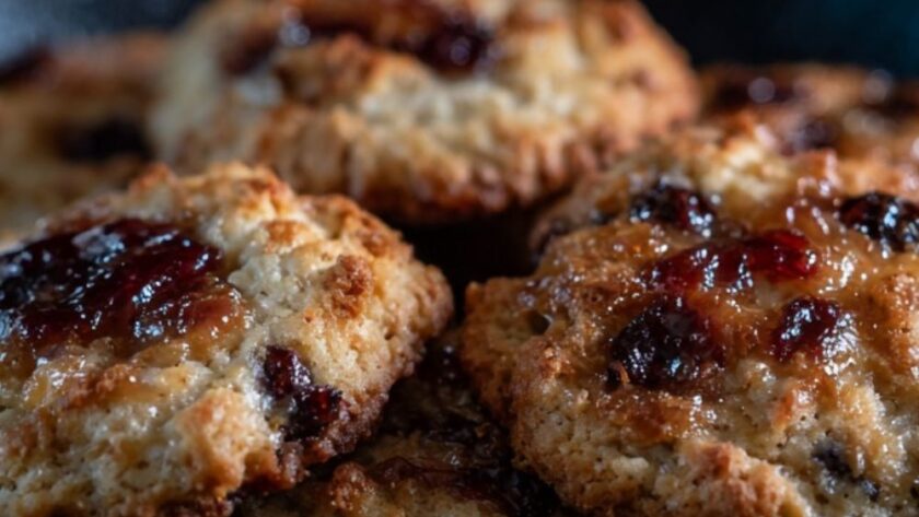 Low Fat Oatmeal Cranberry Cookies​