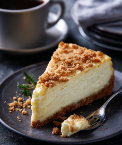 Low Fat Ricotta Cheesecake