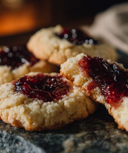 Low Fat Thumbprint Cookies​