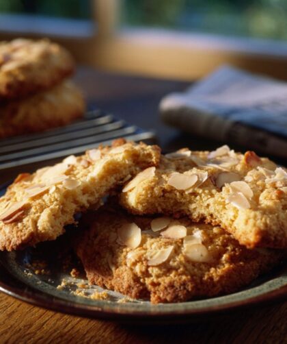 low fat almond cookies​