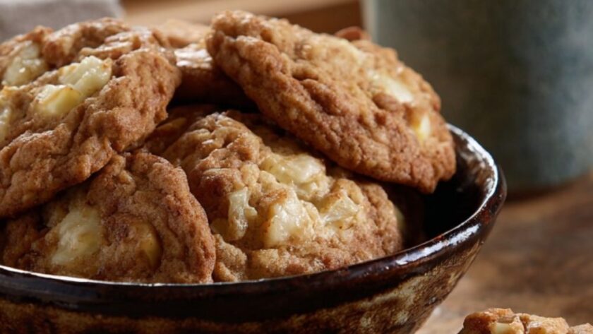 Low Fat Apple Oatmeal Cookies​