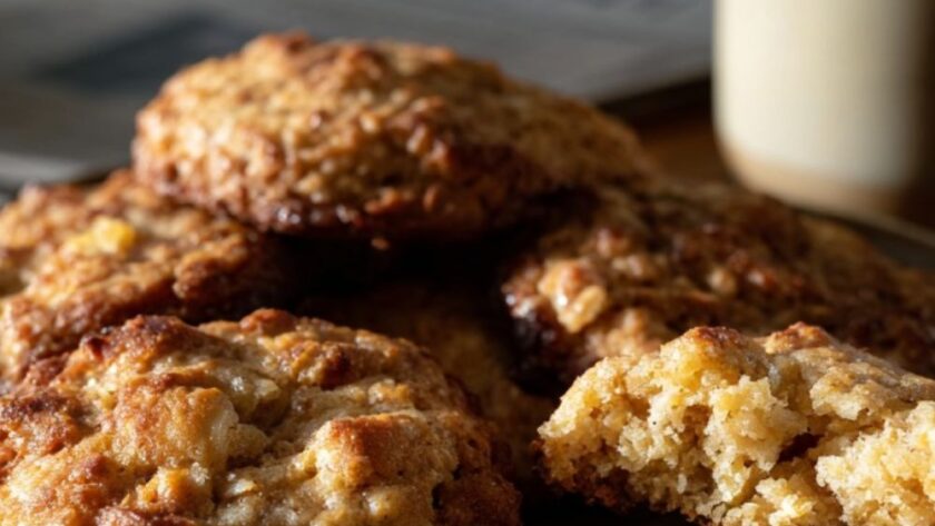 low fat banana cookies​