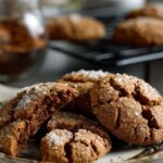 Low Fat Ginger Molasses Cookies​