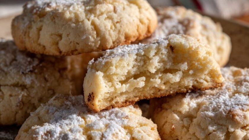 Low Fat Shortbread Cookies