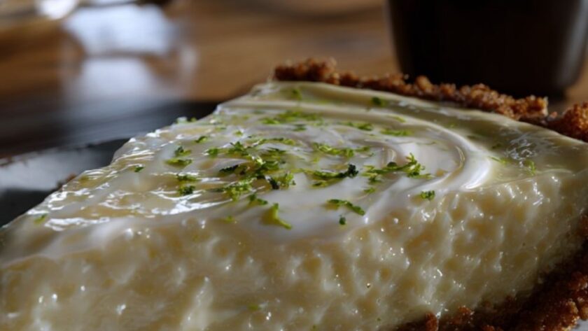 low fat​ key lime pie