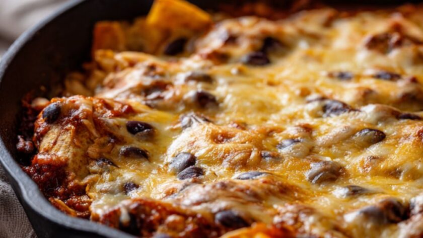 Low-Fat Beef Enchilada Casserole Recipe