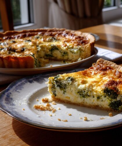 Low Fat Broccoli Quiche