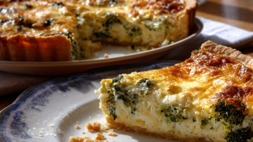 Low Fat Broccoli Quiche
